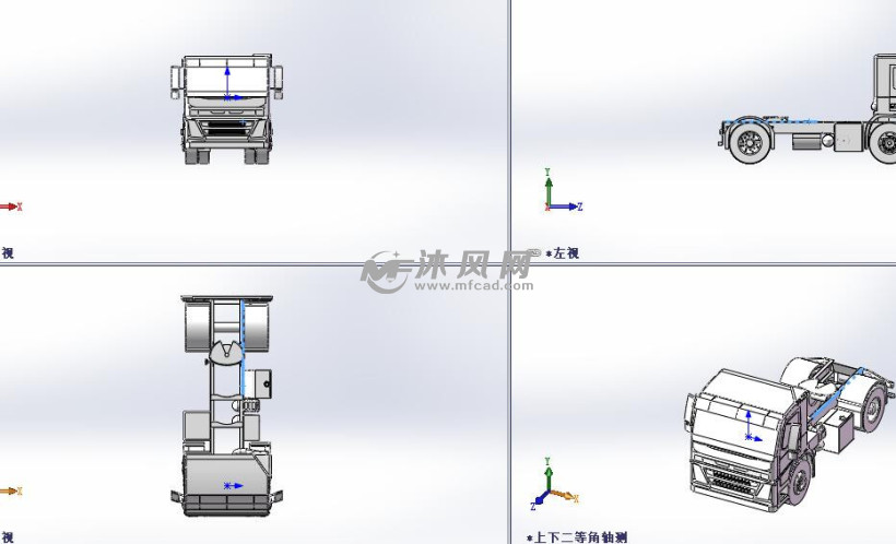 沃尔沃重型汽车模型