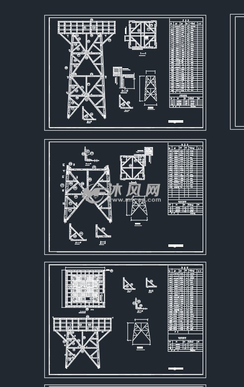 塔身结构图