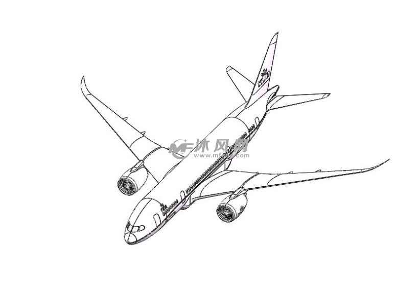 波音boeing梦想787客机模型