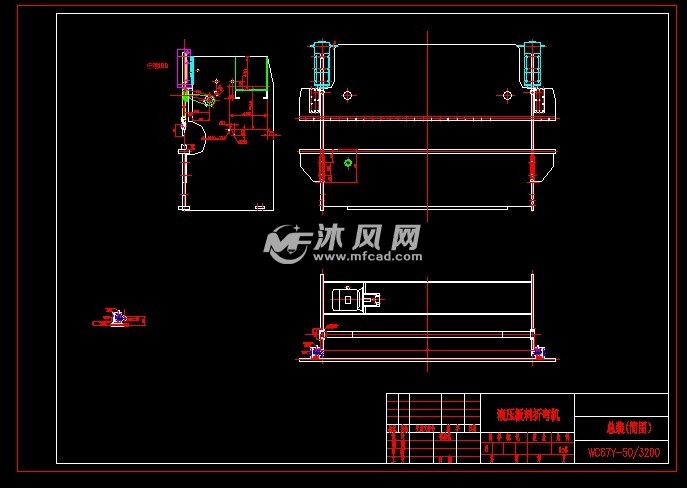 wc67y503200液压板料折弯机