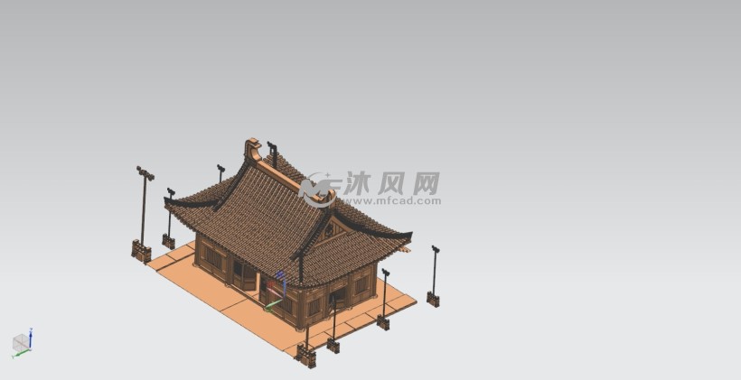 古建筑大殿