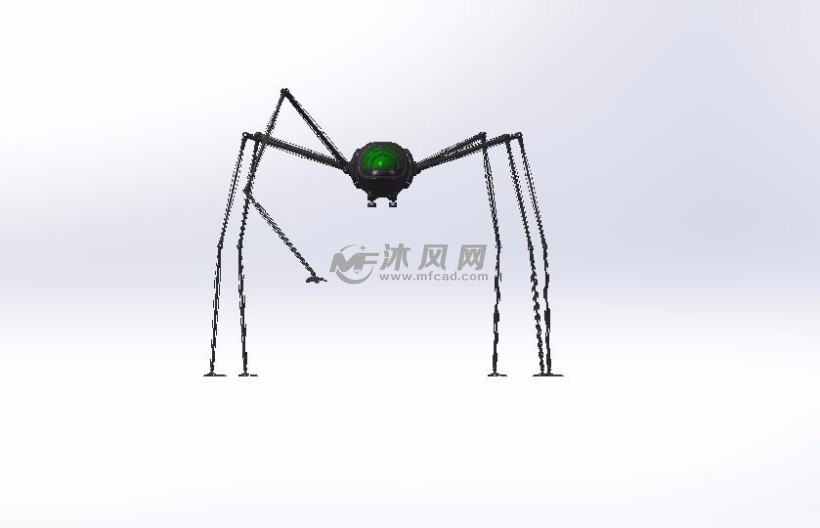 蜘蛛机器人设计图