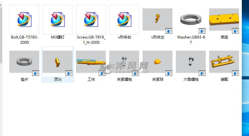 零部件的图纸预览图