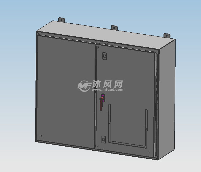 双开门钣金箱体