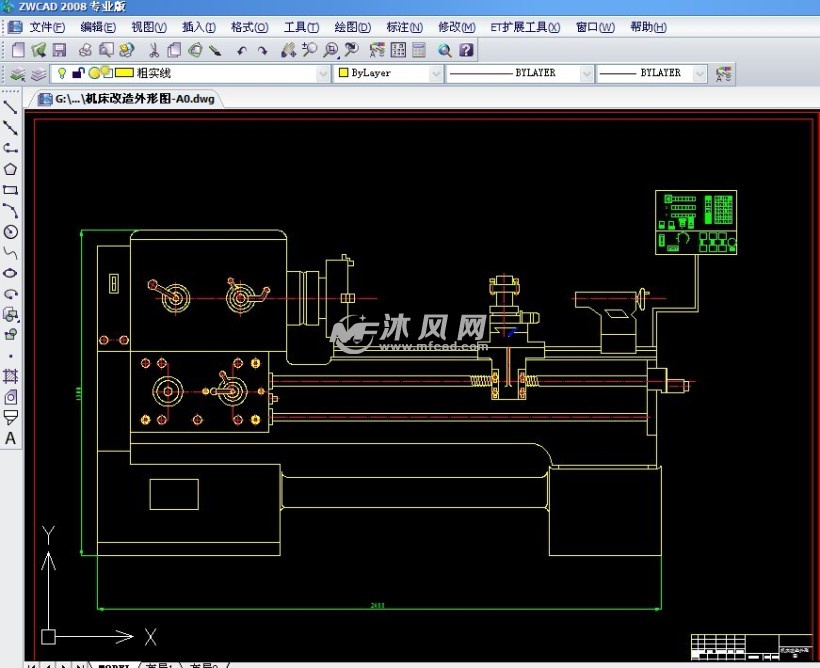 c616型普通车床改造经济型数控车床