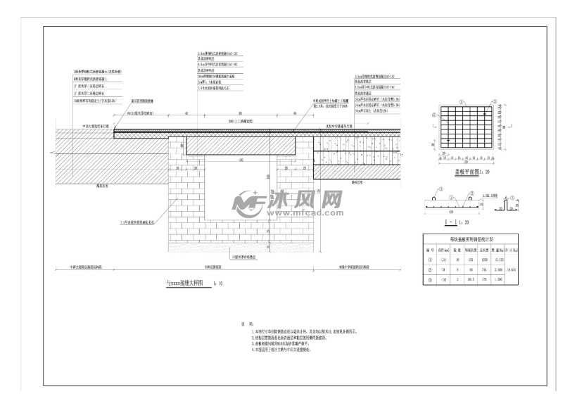 cad图纸 园林图纸 道路地面铺装施工图 道路及园路施工图