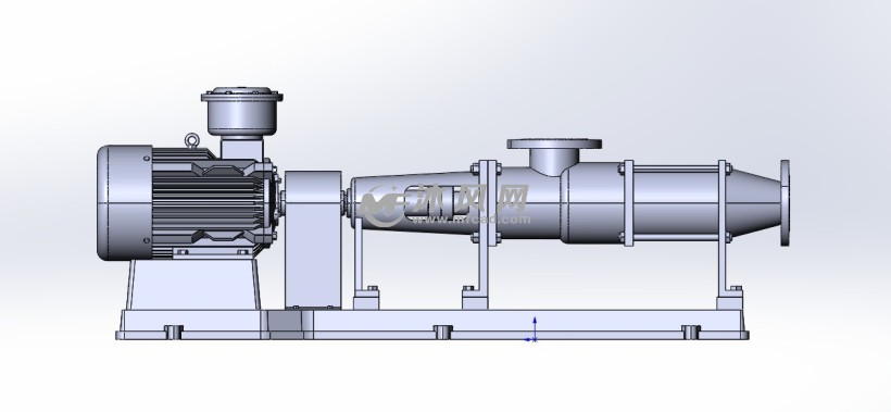 立式抽水泵模型设计图
