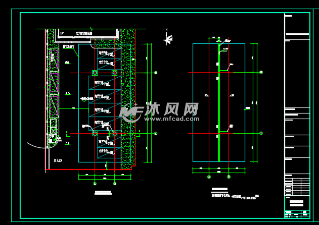 电动汽车充电站充电桩建筑施工图