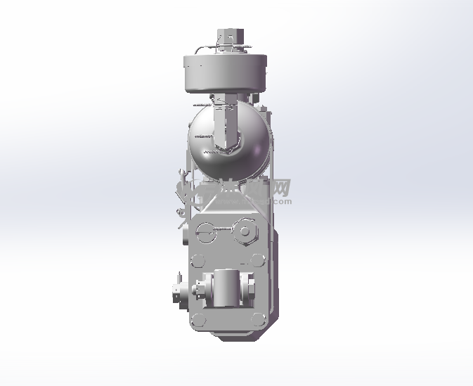 飞机门减震器模型