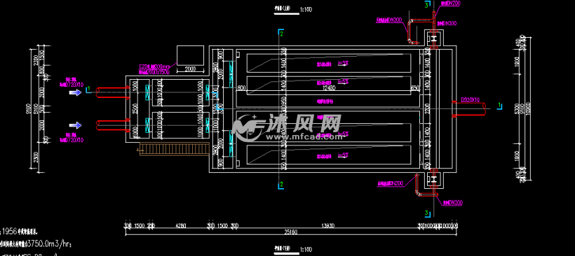 精细格栅滤布滤池施工图