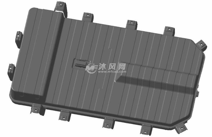 某新能源汽车电池箱体总成