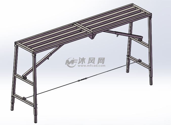 折叠式马凳模型