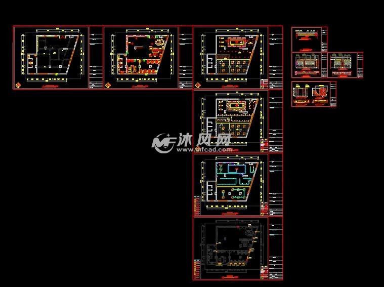 内衣店cad_内衣店