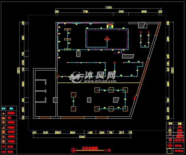 内衣店cad_内衣店