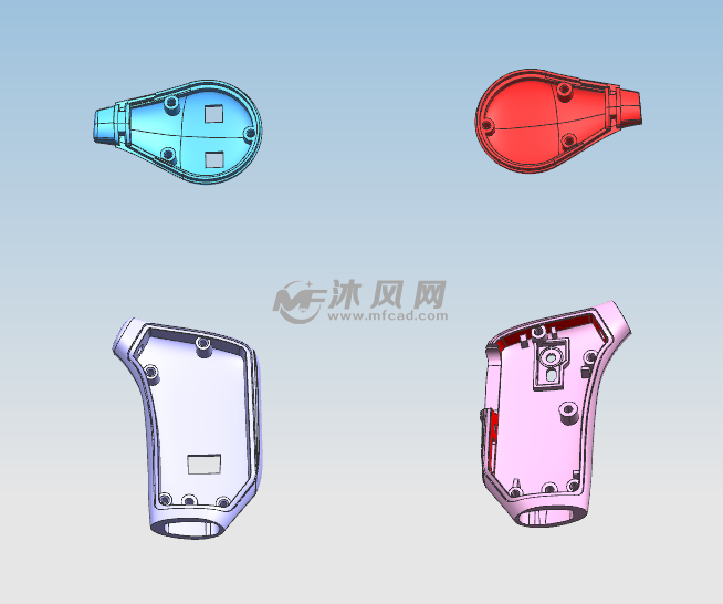 蓝牙耳机4 1塑胶模具