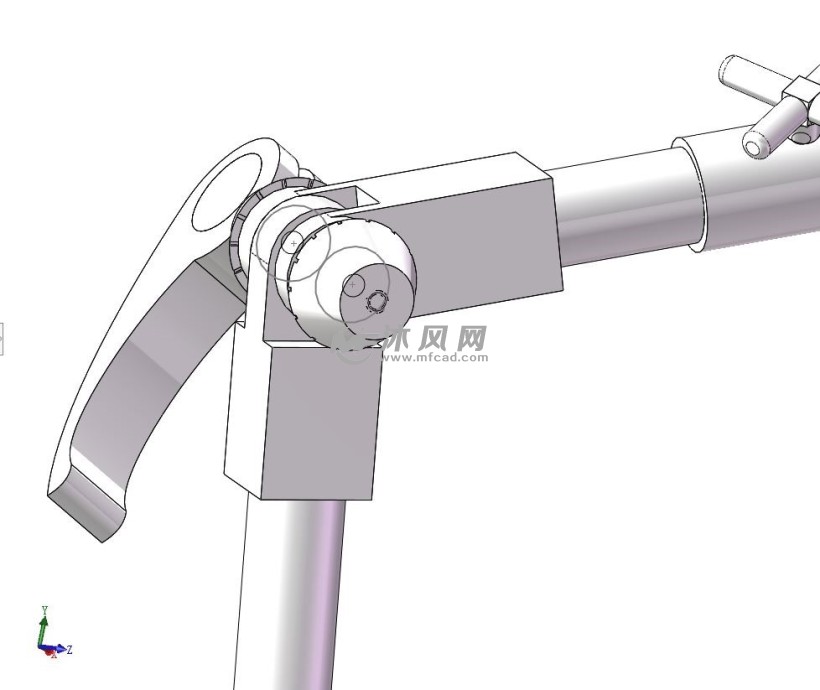 伸缩臂多关节支架