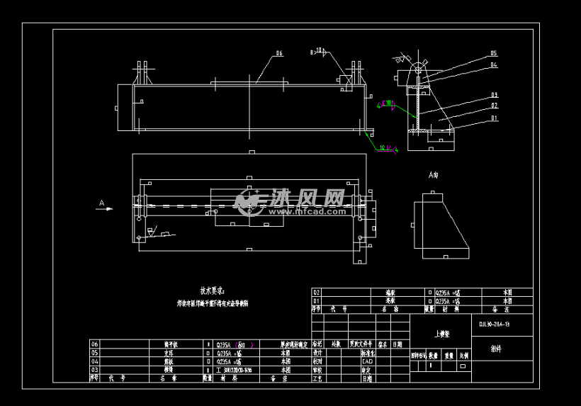 djl30-20a履带式打桩机图纸