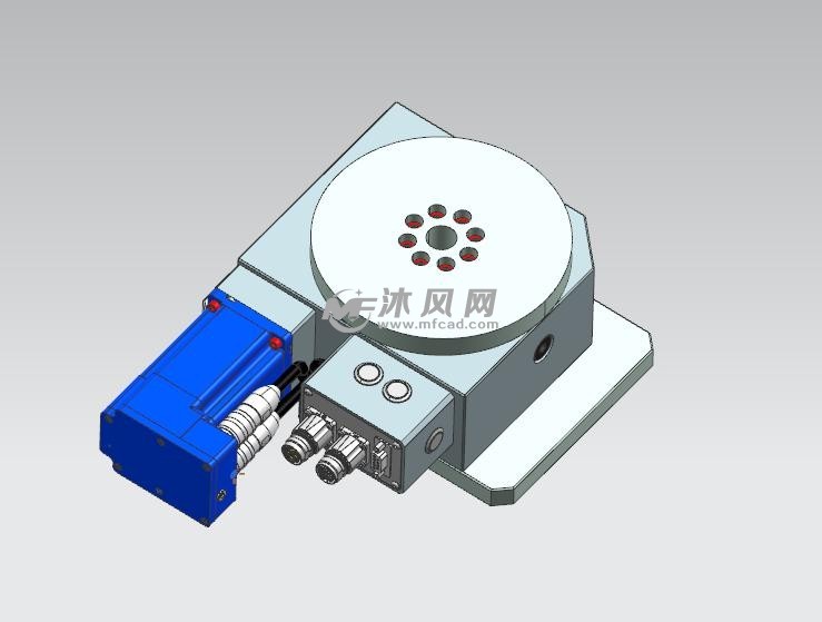 带有集成控制的旋转工作台