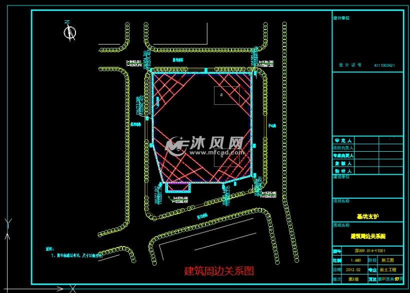 建筑周边关系图