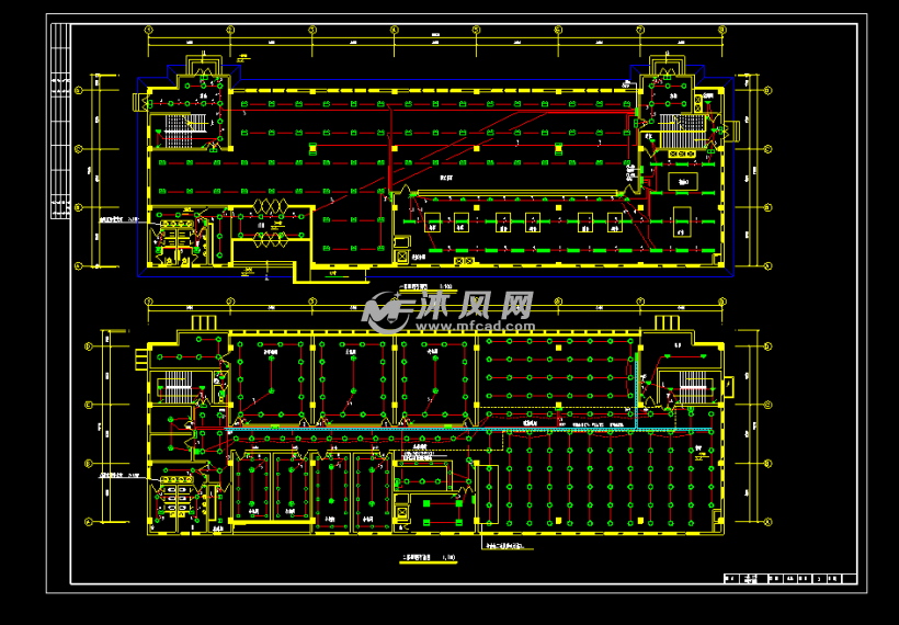 某职工食堂餐厅强弱电施工图