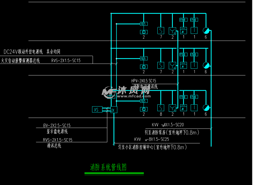 三层医院建筑电气施工图