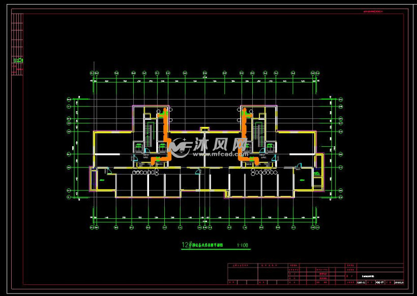 超高层住宅采暖通风设计施工图