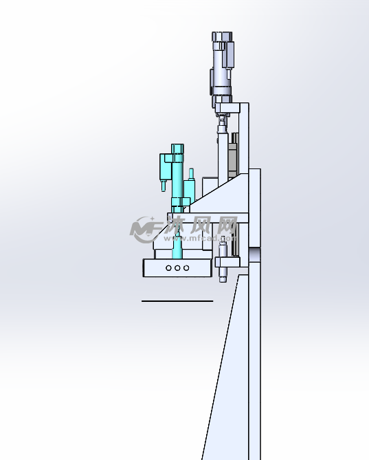 气动真空吸及脱料机构