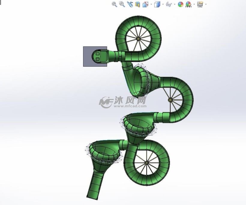 15m蜜巢滑梯模型