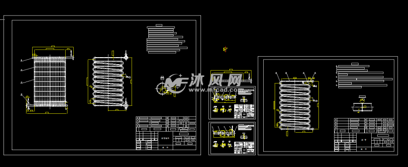 300kw燃油有机热载体炉图纸