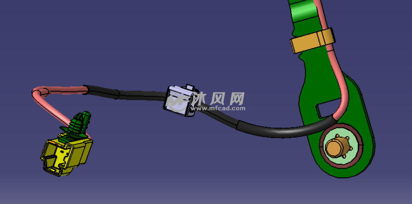 安全带锁扣总成