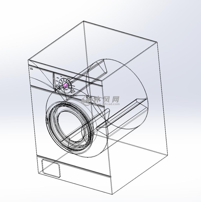 洗衣机模型图设计