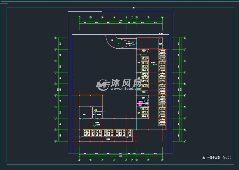 地下一层平面图