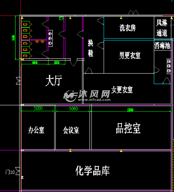 饮料生产线工艺流程设备布局图