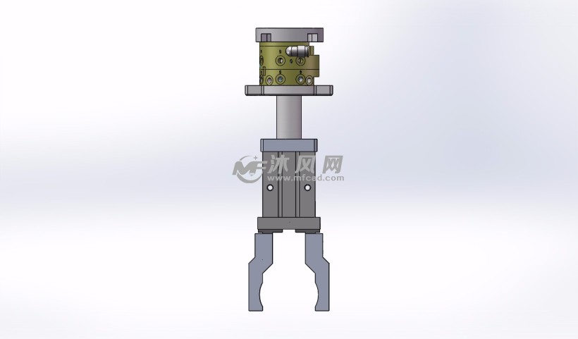 带快换夹具的气动手爪