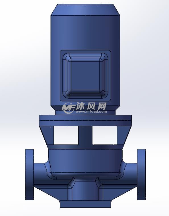 立式离心泵三维设计模型