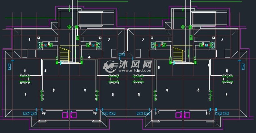 一层弱电平面图