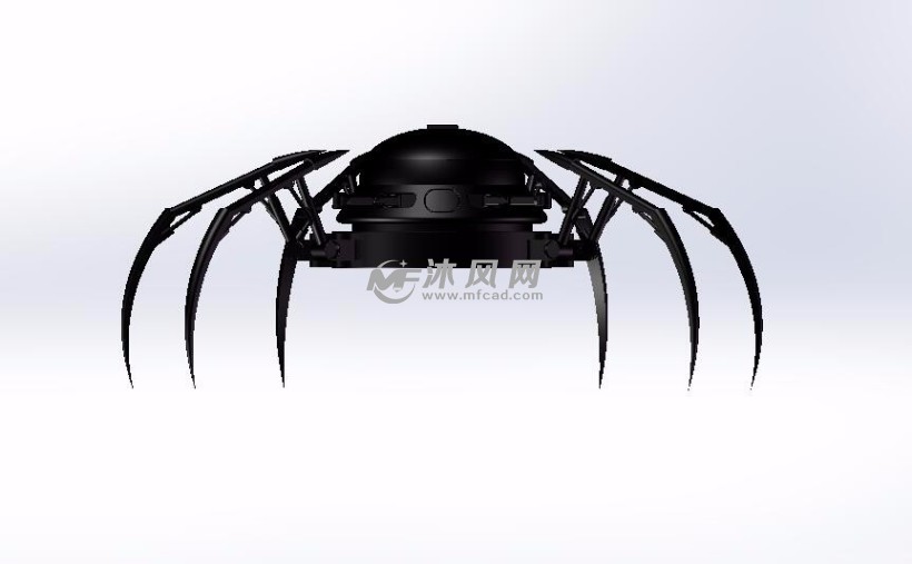 仿生蜘蛛机器人模型