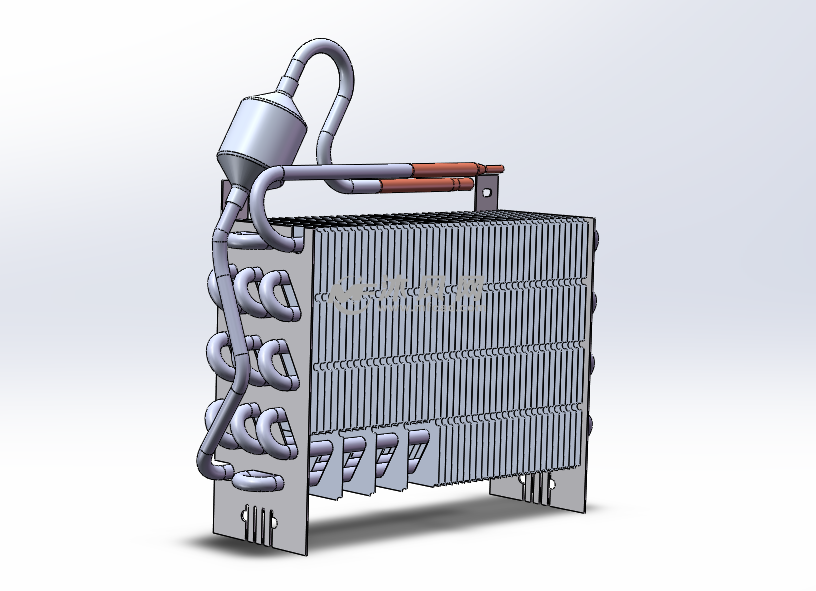 冰箱翅片蒸发器图