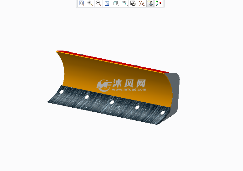 农用推土铲 农业机械图纸 沐风网