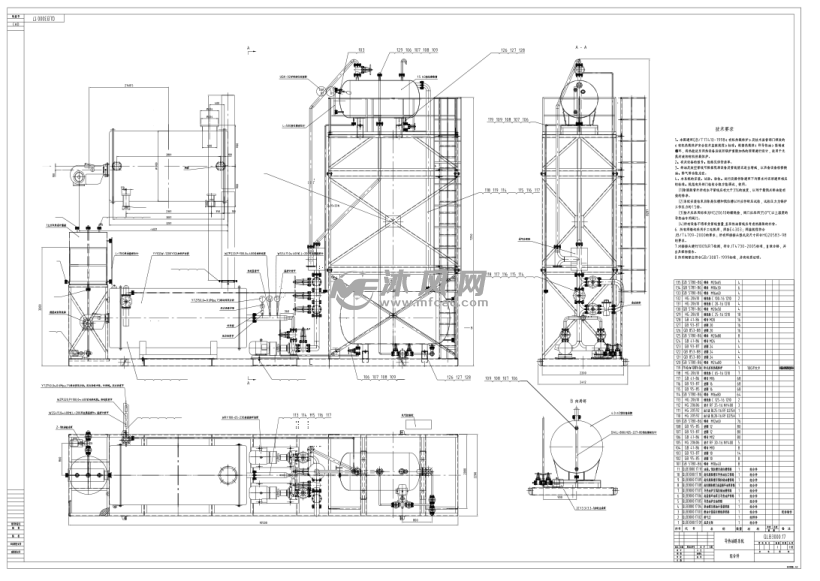 qlb3000沥青搅拌站图纸