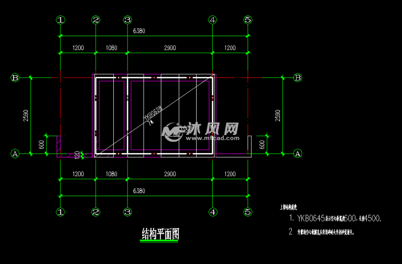 公共厕所之3人旱厕cad图纸