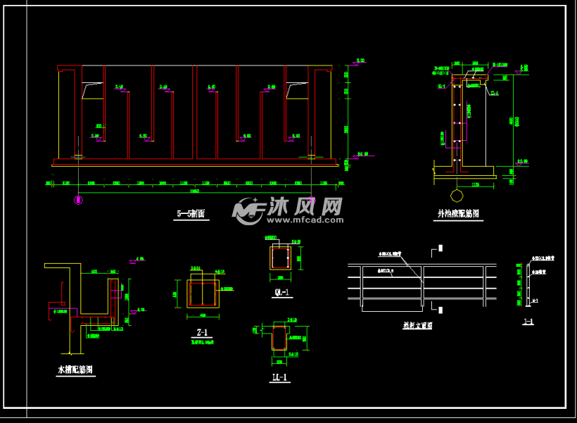 水槽配筋图