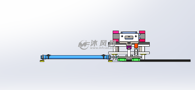斜楔夹紧机构的工作原理是什么_斜楔夹紧机构剖视图(3)