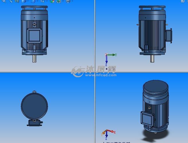 yx3系列v1型高效率三相异步电动机9种型号