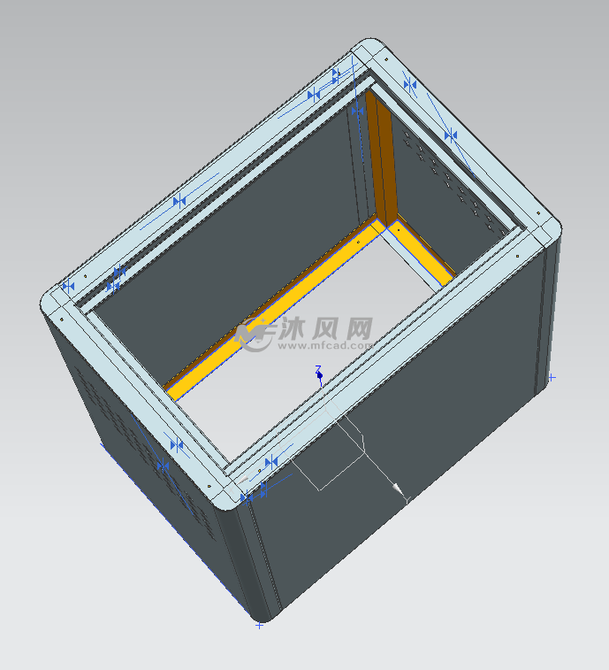 通用钣金箱体设备外罩组合箱体