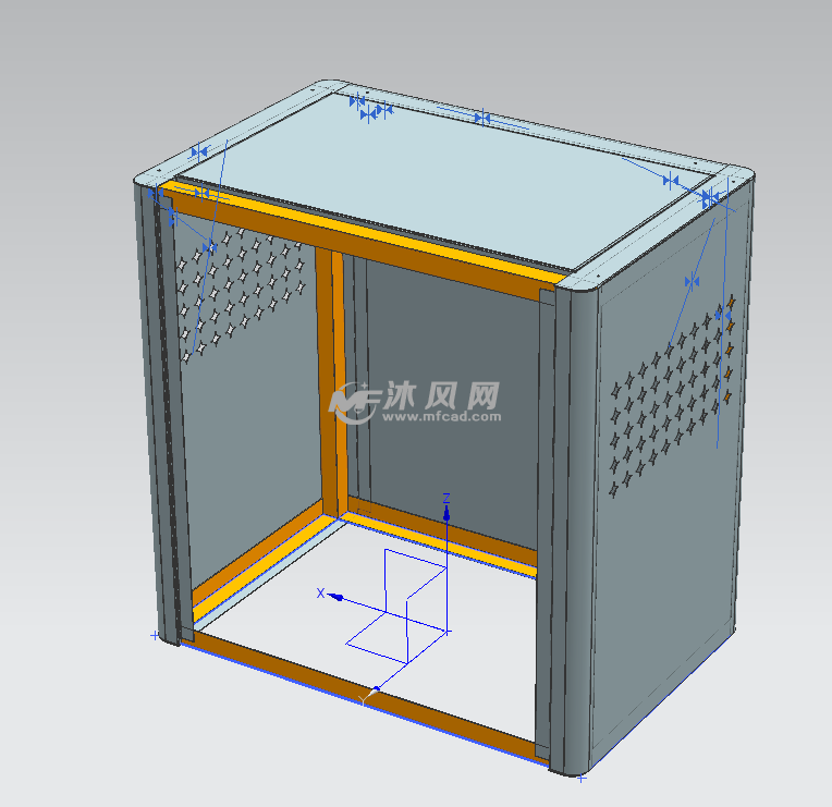 通用钣金箱体设备外罩组合箱体