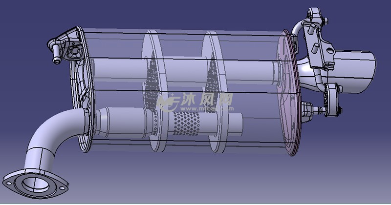 排气系统的消声器