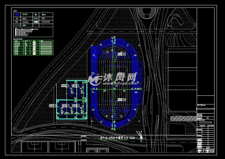 室外运动场地布置图