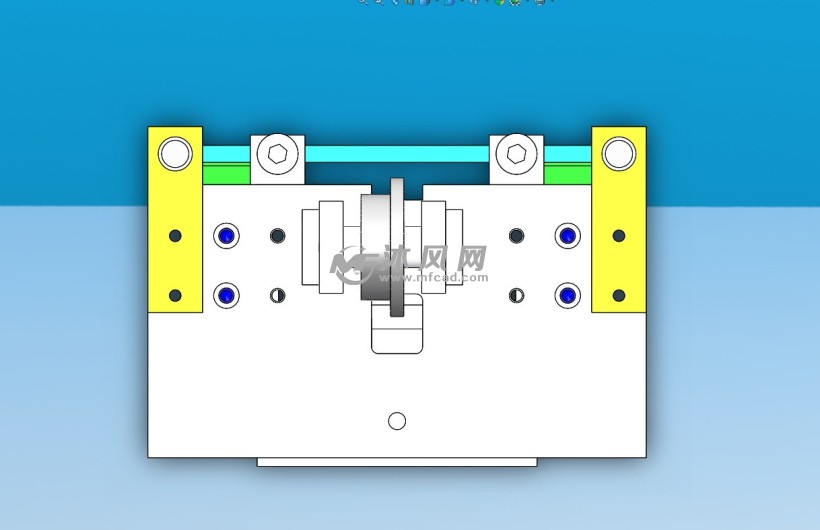 平动移栽小车设计模型