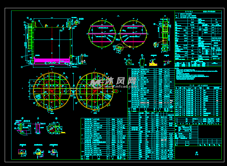 储罐施工制作图